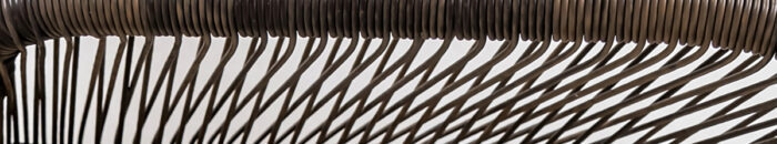 java brown detail - outdoor rope weaving