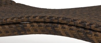 polyrattan flat section croco