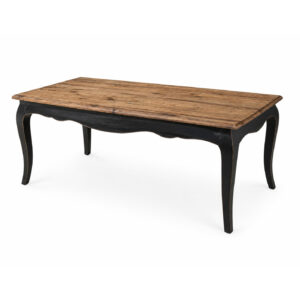 Tavolo shabby nero 90x180
